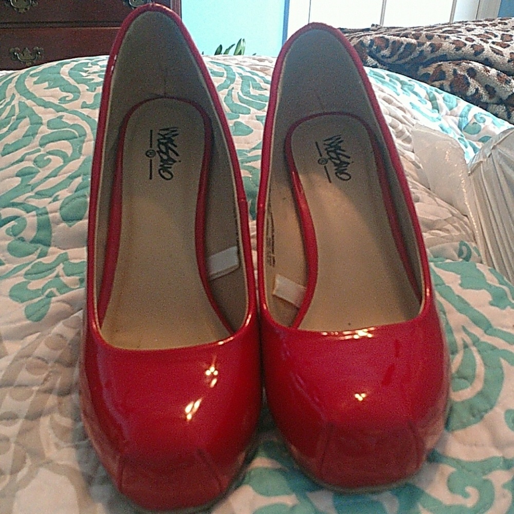 Red high heels